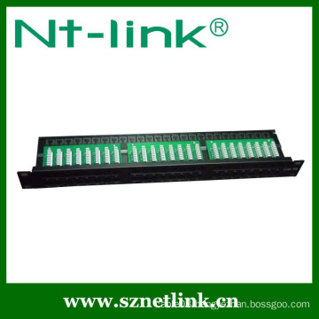 Cat6 90 Degree Krone 1U 48 Port Patch Panel